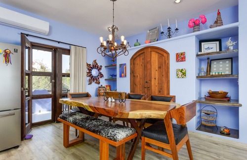 Los Barriles Haus | Ausgedehnte Meerblick-Schritte zum Strand mit Pool und Feuerstelle. In der Nähe von Tres Palapas!