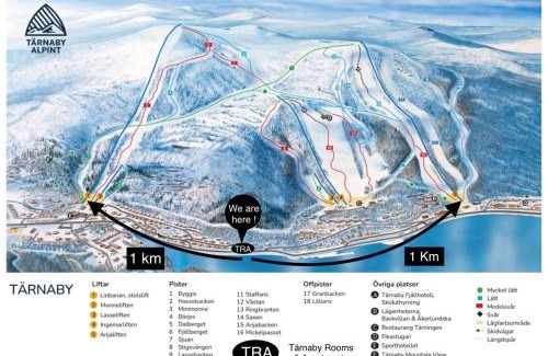 Tarnaby Wohnung | Tärnaby Rooms & Apartments