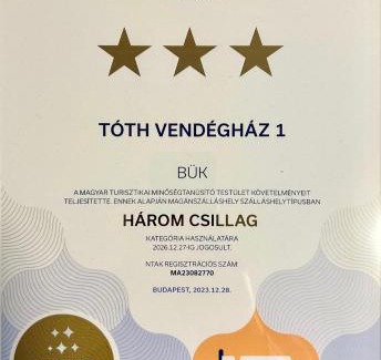 Buk Haus | Tóth Vendégház