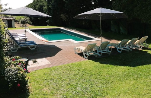 Casal do Pardo Hütte | T3 4 km vom Strand mit Pool und Garten