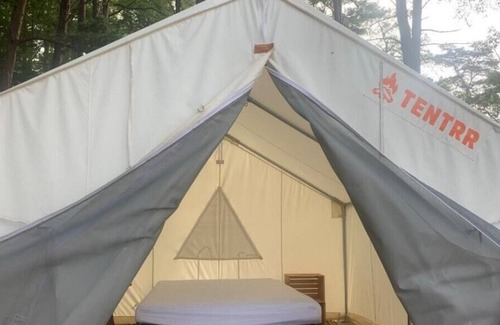 Pulaski Wohnmobilvermietung | Tentrr Signature Site - Water's Edge Campsite on Sunset Cove