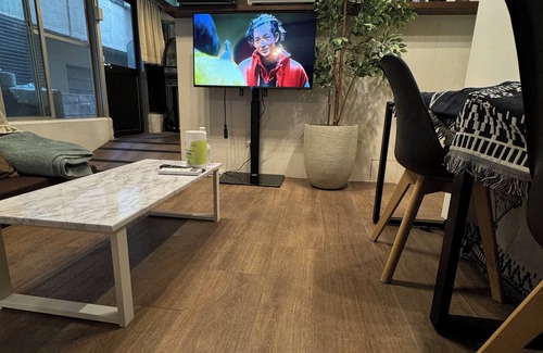 Nishi-Shinjuku Wohnung | Terrace, room with full kitchen. 3-minute walk from the station and within walking distance of the city center