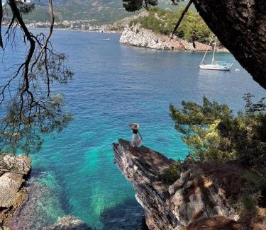 Przno Wohnung | Teuta Azure Apartment - Blue Horizont Complex, Sveti Stefan