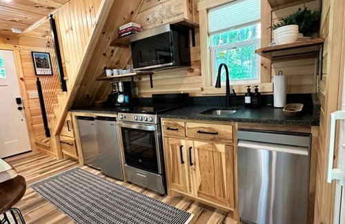 Rockbridge Wohnung | The Acorn-Kabine-Eigenes Badezimmer