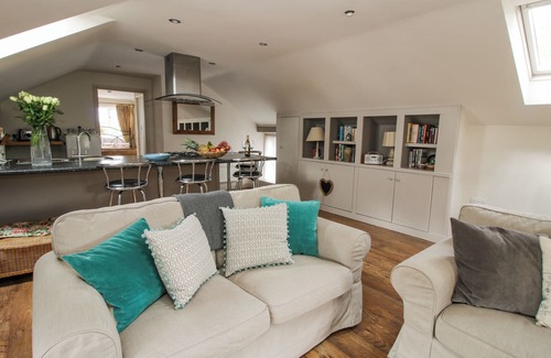 Wollerton Wohnung | THE BARN, mit offenem Feuer in Weston-Under-Redcastle, Ref 8325