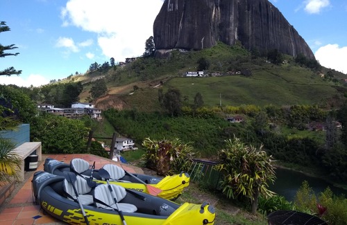 Guatape Haus | The best view of la piedra and direct access to the lake