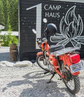 Lakeside Haus | The Camp Haus A Montana Tiny Cabin Forest Retreat