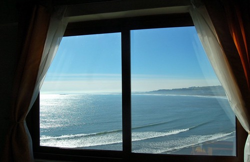 Concon Wohnung | Das Krähennest mit Blick auf den Pazifik, Con Con, Chile.