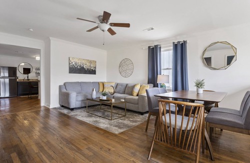 Old Fourth Ward Wohnung | The Dobbs Atlanta Beltline 3BR/2BA | Gazebo | Cornhole | 1 Mile to Downtown