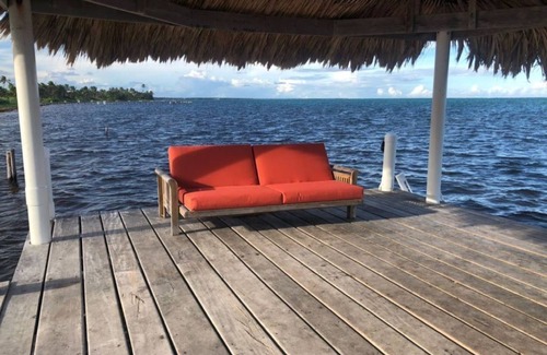 San Pedro Hütte | The Hidden Blue Point "La Chakra" A Stunning Ocean View Cottage.