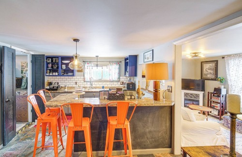 Interlochen Hütte | 'The I House' Interlochen Home w/ Sauna, Fireplace