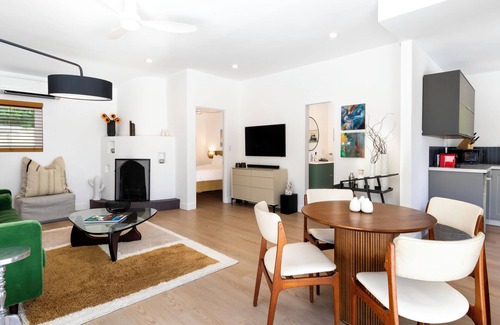 Little Tuscany Haus | The Knot is a charming Palm Springs property located conveniently in PS north