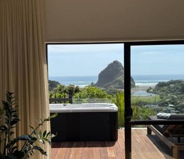 Piha Haus | The Little Louise's Luxury Romantic Retreat with Iconic Piha Views