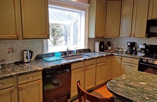 Village Green Haus | The Marlin House, 6 bedrooms 4 full baths sleeps 16 & pet friendly