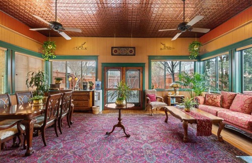 Historic Railroad District Hotel | The Peerless Hotel | Signature ADA Room #1 | Artist's Abode | Historic District