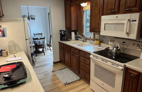 Oakes Haus | The Pool House- lots of sleeping space. Great location!