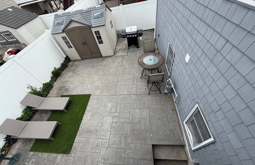 Revere Wohnung | The Retro Apartment in Revere with outdoor area