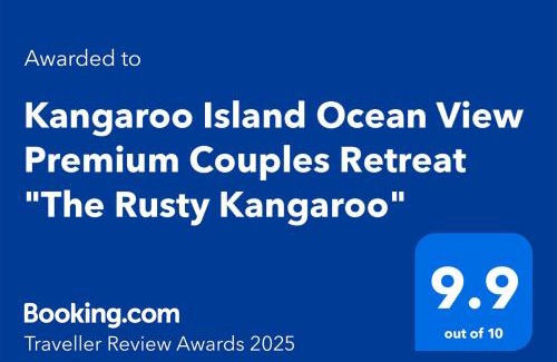 Dudley West Haus | The Rusty Kangaroo - Spectacular Ocean View Premium Couples Retreat