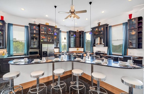 Fort Atkinson Villa | The Starlight Tower Manor, River, Arcades, Observatory, Theater by RedAwning