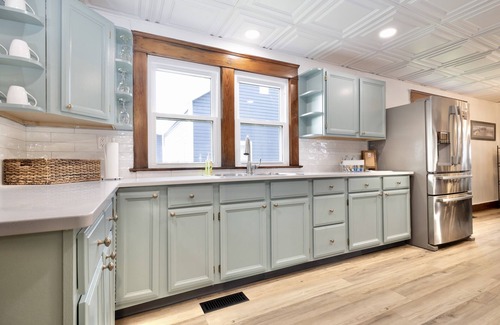 Russells Point Haus | The Vintage Lake House w/ Private Dock