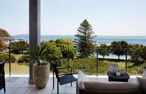 Nelson Bay Haus | The Waterview, 2 76 Magnus St - complete style, comfort, luxury and spectacular waterviews