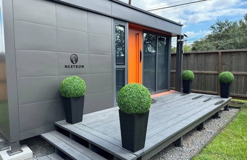 Southbelt/Ellington Wohnung | This Nestron Modular Home is the only one in Texas