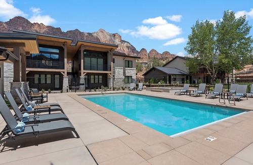 Zion National Park South Entrance Villa | This stunning 3 bed, 3 bath villa offers modern amenities and breathtaking views