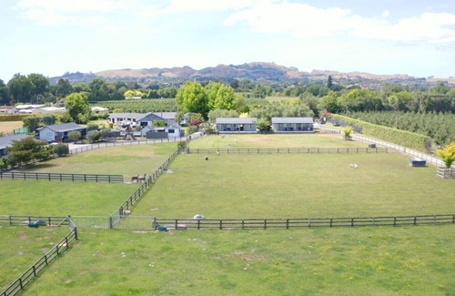 Havelock North Hütte | Cabañas en St Andrews, cabaña de 3 dormitorios para 6 personas en 2 recámaras king y compartir gemelas