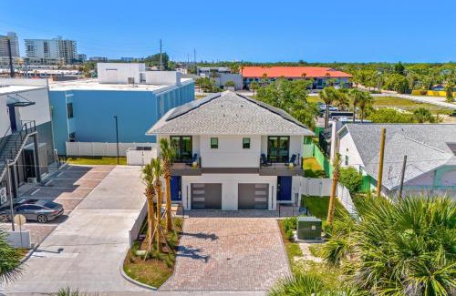 Cocoa Beach Villa | Tidal Tranquility - Luxe Beach Stay with Spa Hot Tub - Walk to Beach
