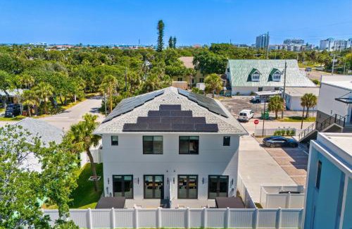 Cocoa Beach Villa | Tidal Tranquility - Luxe Beach Stay with Spa Hot Tub - Walk to Beach