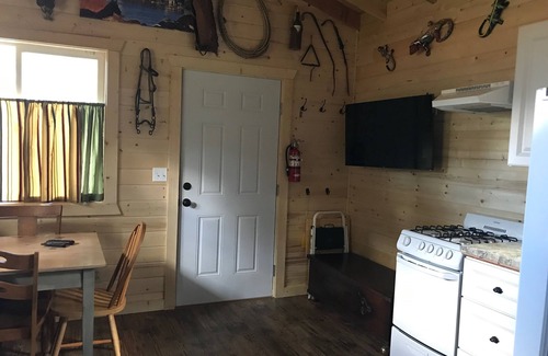 Essex Kabine | Nagelneue kleine Kabine. Eingebettet zwischen GlacierPark & Wilderness Area