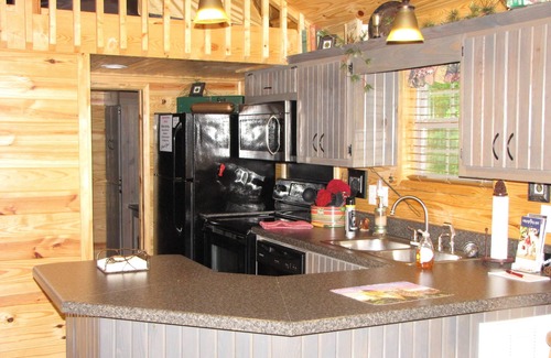 Shell Knob Kabine | TLC-Tiny Cabin with loft located in park like setting.