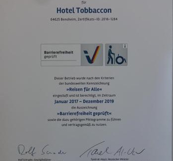 Bensheim Hotel | Tobbaccon Hotel