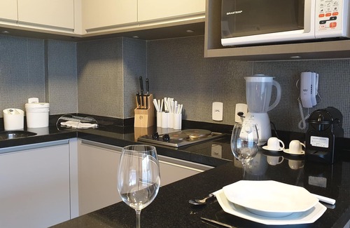 Sao Paulo Wohnung | TOP Flat in front of EZTower & Rochavera Corporate Buildings