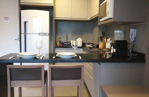 Sao Paulo Wohnung | TOP Flat in front of EZTower & Rochavera Corporate Buildings