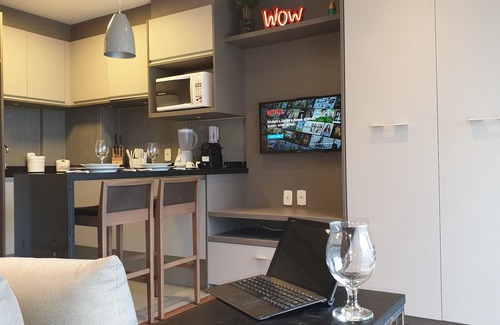 Sao Paulo Wohnung | TOP Flat in front of EZTower & Rochavera Corporate Buildings