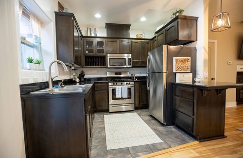 Medford Haus | Top of the line Townhome with two primary ensuite bedrooms.