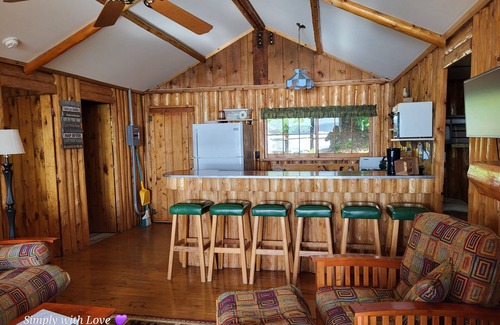 Kewadin Kabine | Wo gemütliche Hütten am See auf das atemberaubende Wasser des Torch Lake treffen!