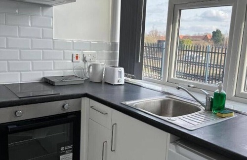 Scunthorpe Wohnung | Train Station Aparthotel - Free Wifi, Free Parking Deluxe Double Studio