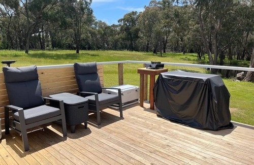 Barjarg Kabine | Tranquil Glamping tent and kitchenette/bathroom