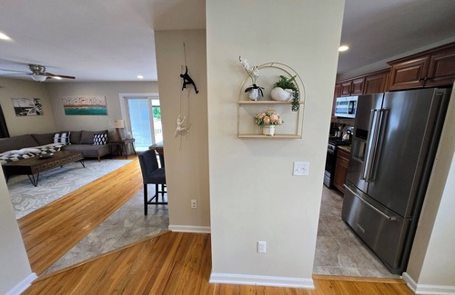 Absecon Haus | Tranquility Near the Sea with in-ground salt water pool and fenced in yard.