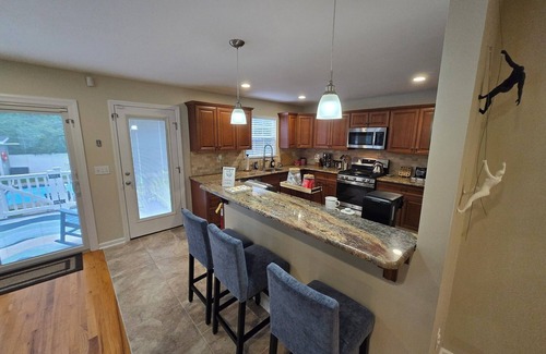 Absecon Haus | Tranquility Near the Sea with in-ground salt water pool and fenced in yard.