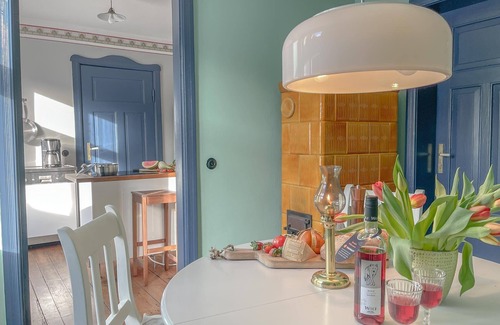 Ahlbeck Haus | traumHaff® Geschütztes Denkmal Amalienhof, Sauna, offener Kamin,umzäunte Wiese