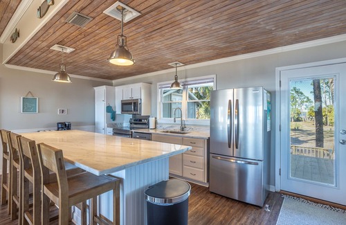 Alligator Point Haus | "Tucked Away" Private Beachfront Home in Secluded Area