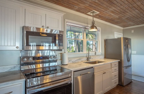 Alligator Point Haus | "Tucked Away" Private Beachfront Home in Secluded Area