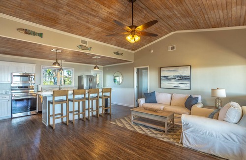 Alligator Point Haus | "Tucked Away" Private Beachfront Home in Secluded Area