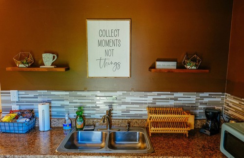 Bonita Haus | Turtle-themed tiny house with a turtle pond, hot tub, e-bikes, and EV charging