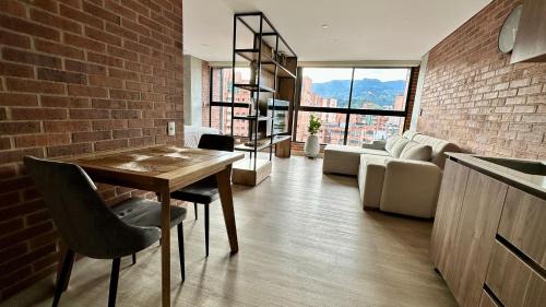 Laureles Wohnung | Ubicación Privilegiada Laureles Medellin con Vista y AC