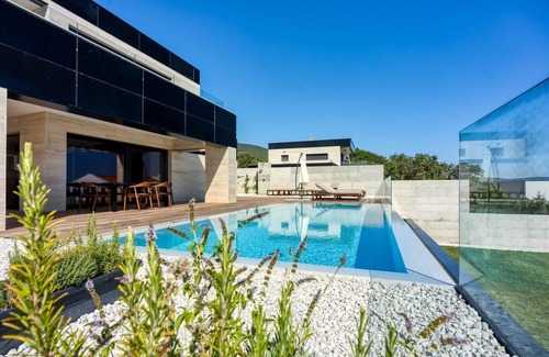 Drenje Villa | Ultramoderne Villa Unea mit atemberaubendem Meerblick