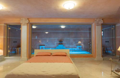 Volos Haus | Unique room with indoor pool & attic